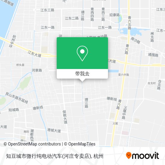 知豆城市微行纯电动汽车(河庄专卖店)地图