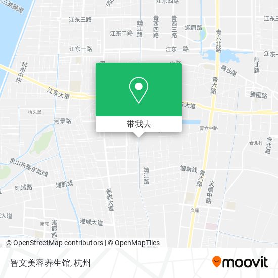 智文美容养生馆地图