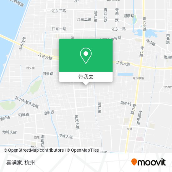 喜满家地图
