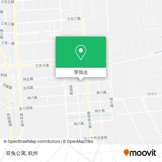 双兔公寓地图