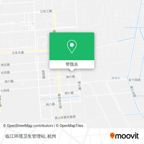 临江环境卫生管理站地图