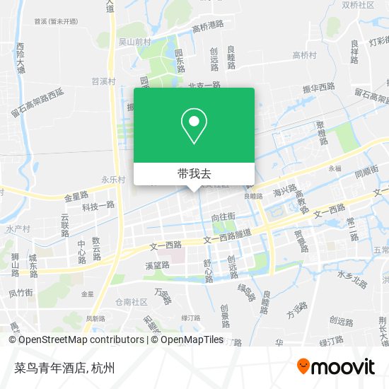 菜鸟青年酒店地图