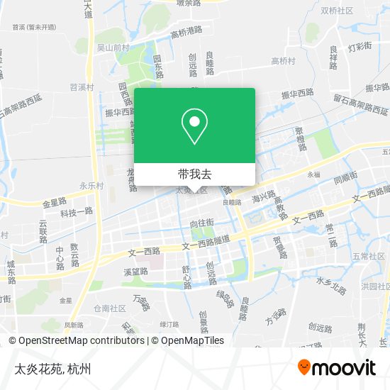 太炎花苑地图