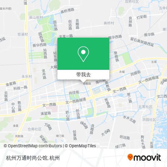 杭州万通时尚公馆地图