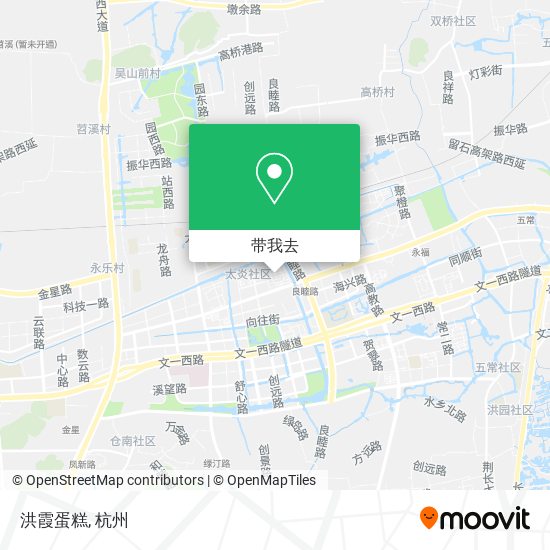 洪霞蛋糕地图