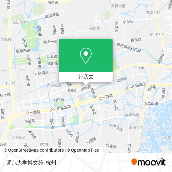 师范大学博文苑地图