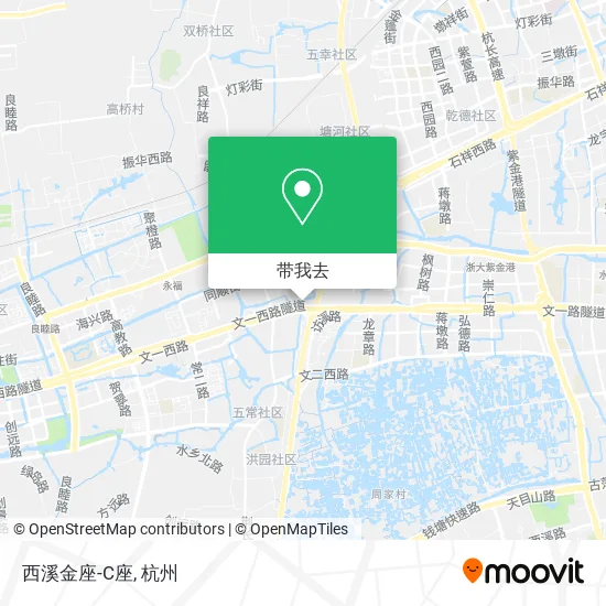 西溪金座-C座地图