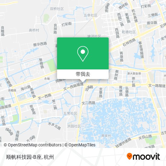 顺帆科技园-B座地图