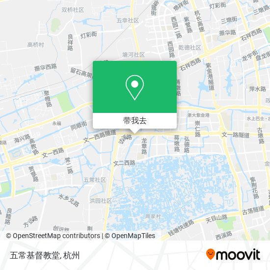 五常基督教堂地图
