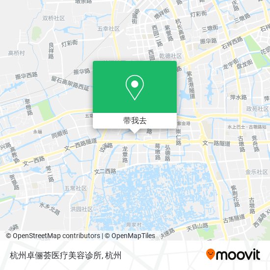 杭州卓俪荟医疗美容诊所地图