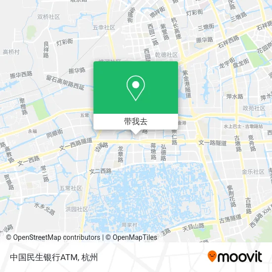 中国民生银行ATM地图