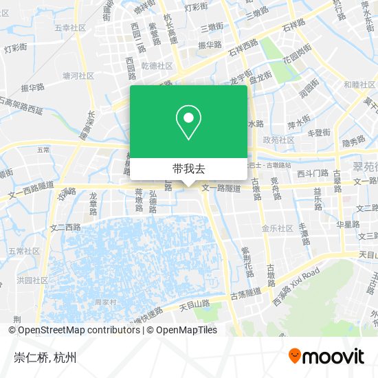 崇仁桥地图