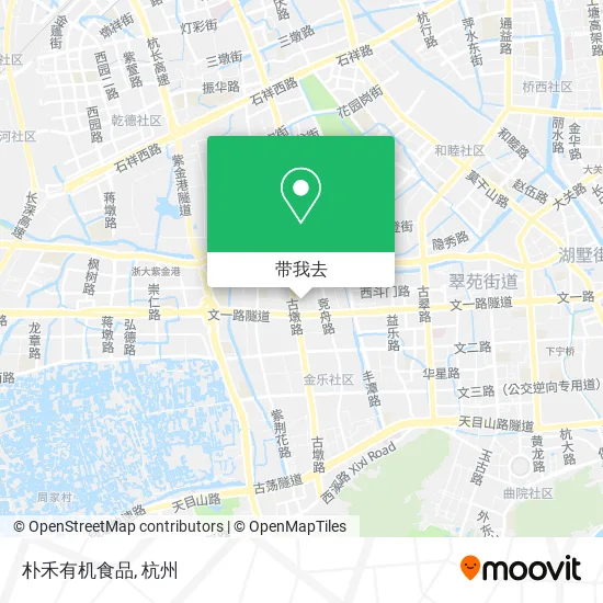 朴禾有机食品地图