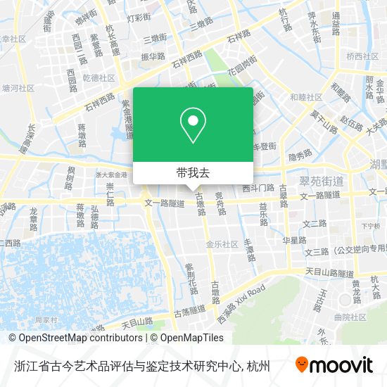 浙江省古今艺术品评估与鉴定技术研究中心地图