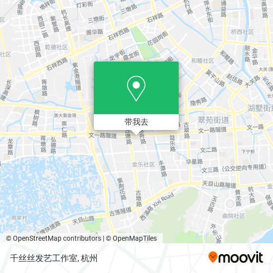 千丝丝发艺工作室地图