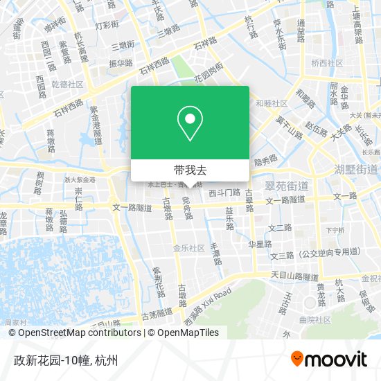 政新花园-10幢地图