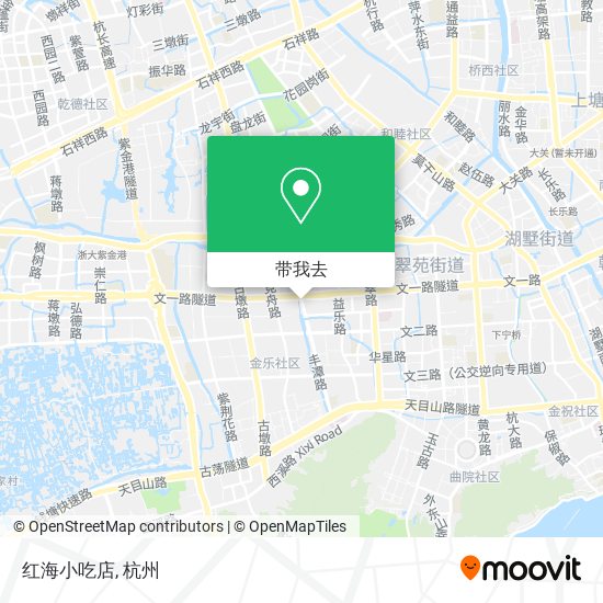 红海小吃店地图