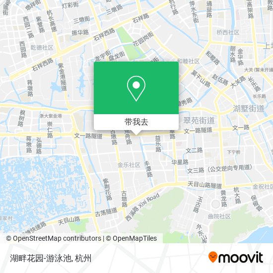 湖畔花园-游泳池地图