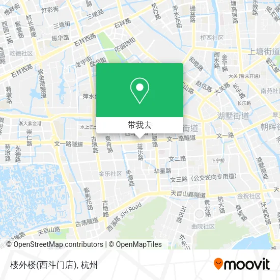 楼外楼(西斗门店)地图