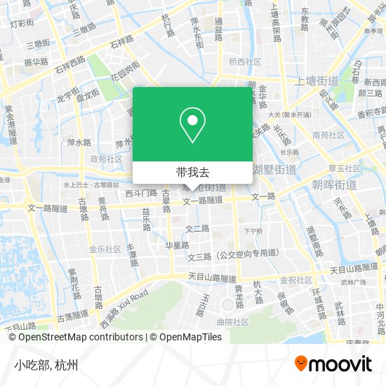 小吃部地图