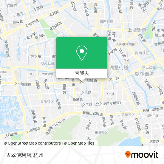 古翠便利店地图