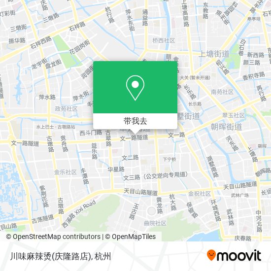 川味麻辣烫(庆隆路店)地图