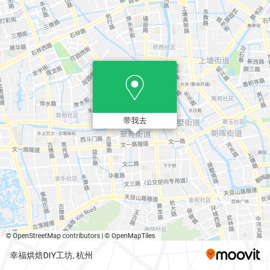 幸福烘焙DIY工坊地图