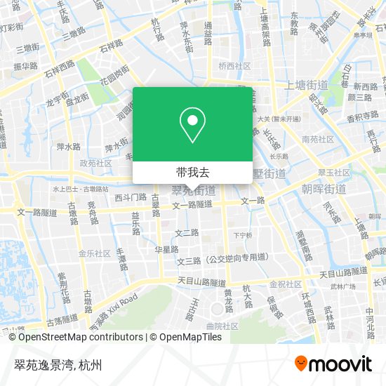 翠苑逸景湾地图
