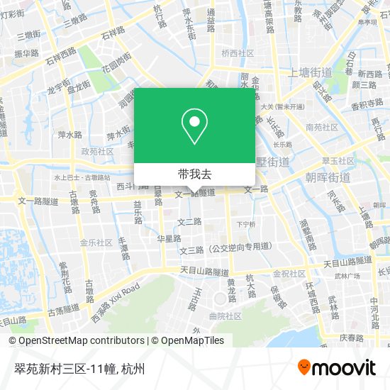 翠苑新村三区-11幢地图
