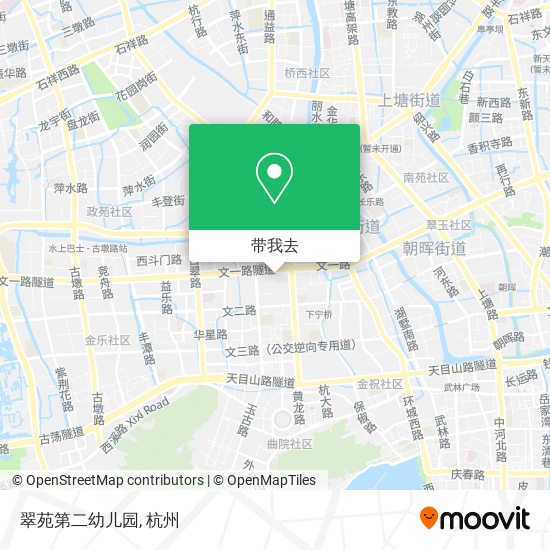 翠苑第二幼儿园地图