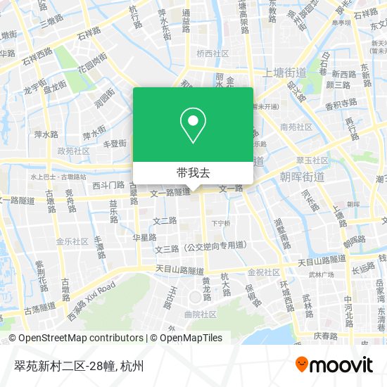 翠苑新村二区-28幢地图