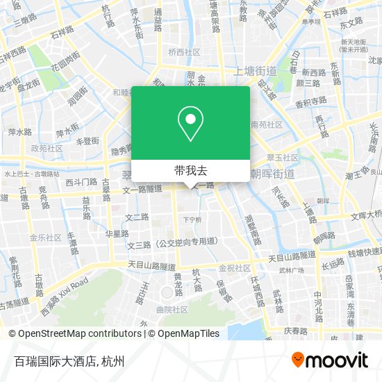百瑞国际大酒店地图