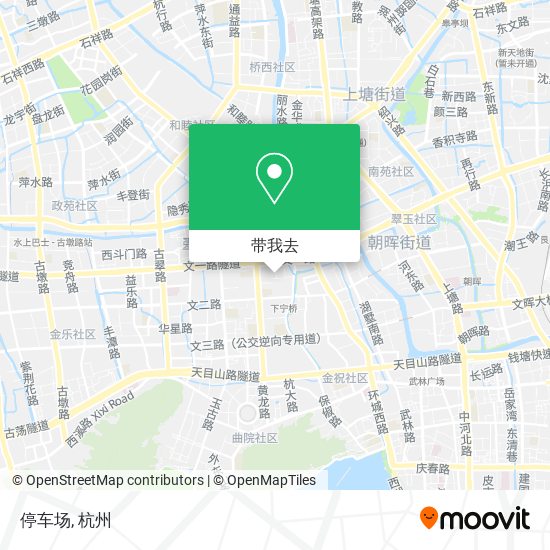 停车场地图
