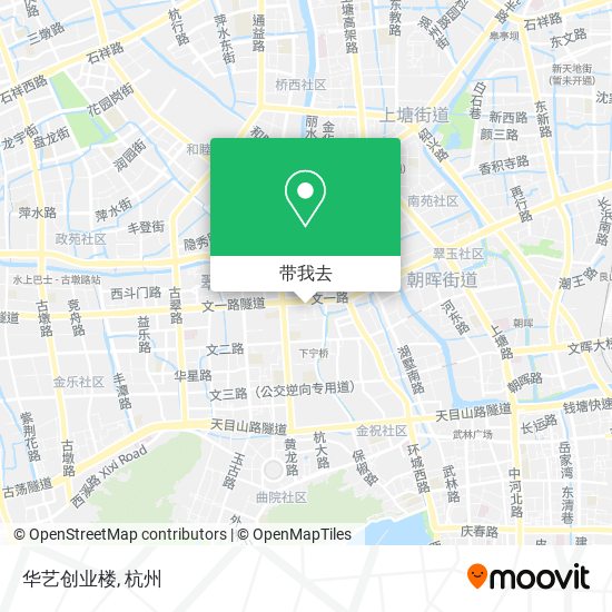 华艺创业楼地图