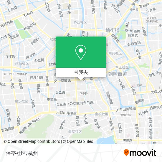 保亭社区地图