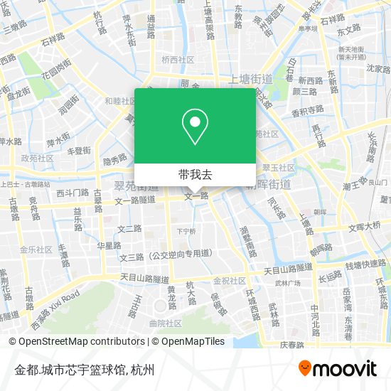 金都.城市芯宇篮球馆地图