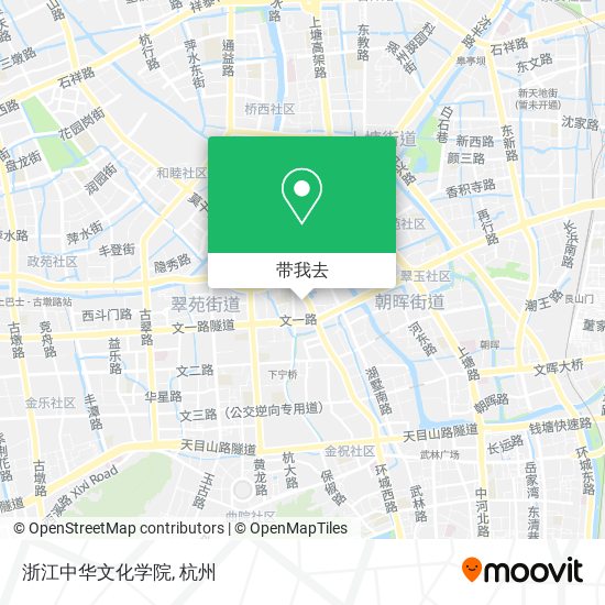 浙江中华文化学院地图
