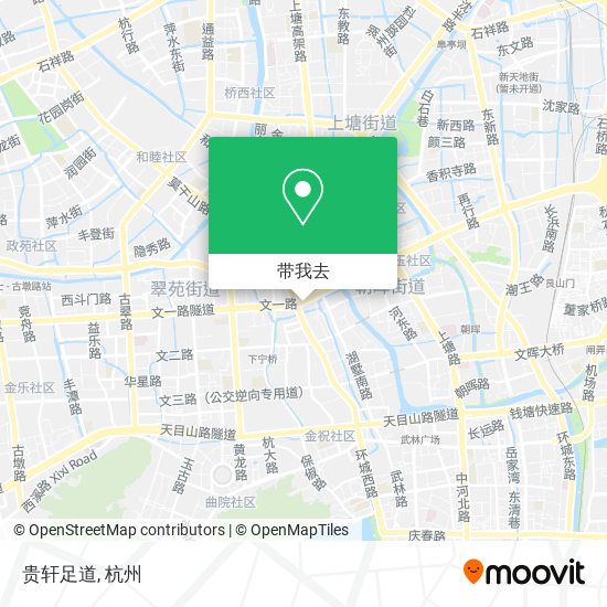 贵轩足道地图