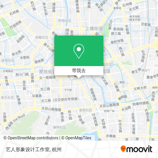 艺人形象设计工作室地图