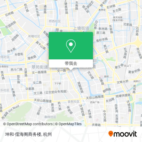 坤和·儒海阁商务楼地图