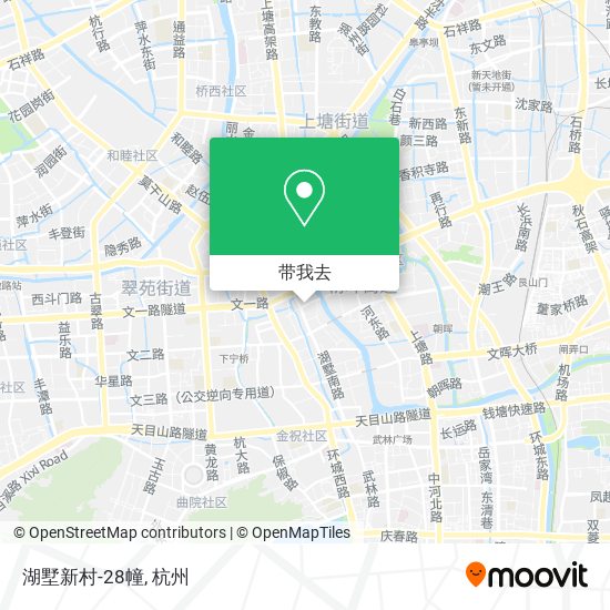 湖墅新村-28幢地图