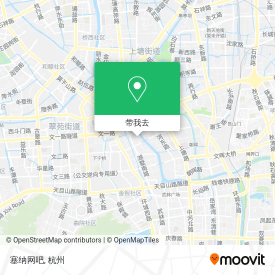 塞纳网吧地图