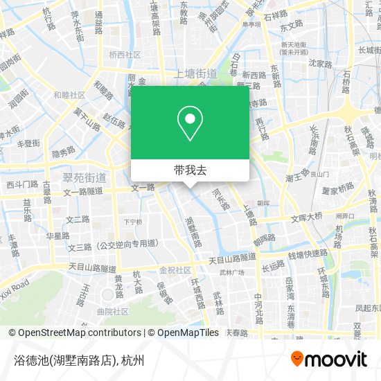 浴德池(湖墅南路店)地图