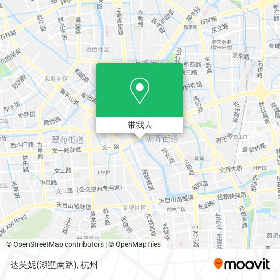 达芙妮(湖墅南路)地图