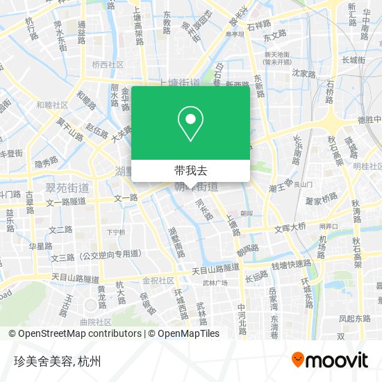 珍美舍美容地图