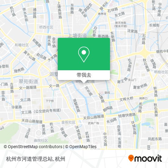 杭州市河道管理总站地图