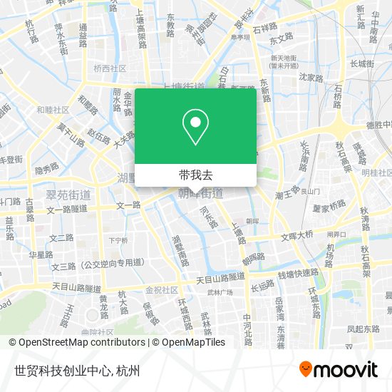 世贸科技创业中心地图