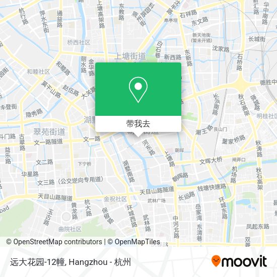 远大花园-12幢地图