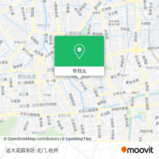 远大花园东区-北门地图