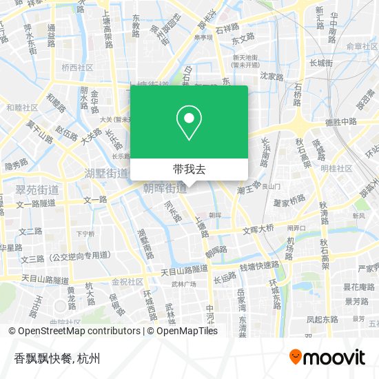 香飘飘快餐地图